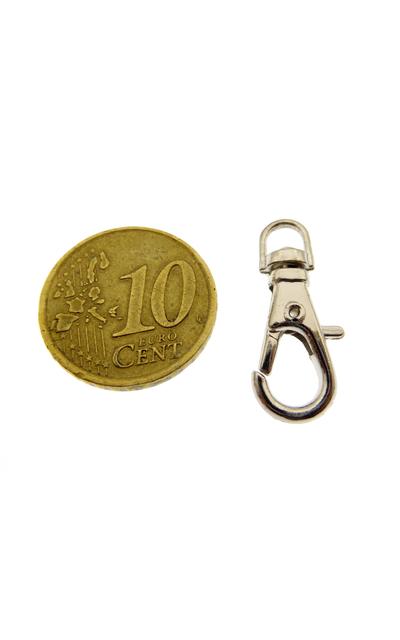 10 Stk. Mini Karabinerhaken 10x23x3mm |  | Artikelnummer: A867