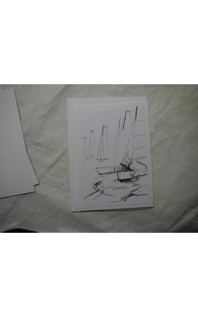 Katamaran Tornado gezeichnet als Kunstkarte |  | Artikelnummer: 12-2014