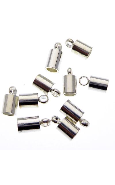 10Stk. Endkappen aus Edelstahl rosegoldfarben Innendurchmesser 3mm |  | Artikelnummer: EK4