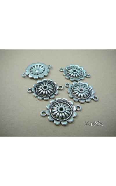 5Stk. Verbinder Flower 29mm x 22mm |  | Artikelnummer: VB434
