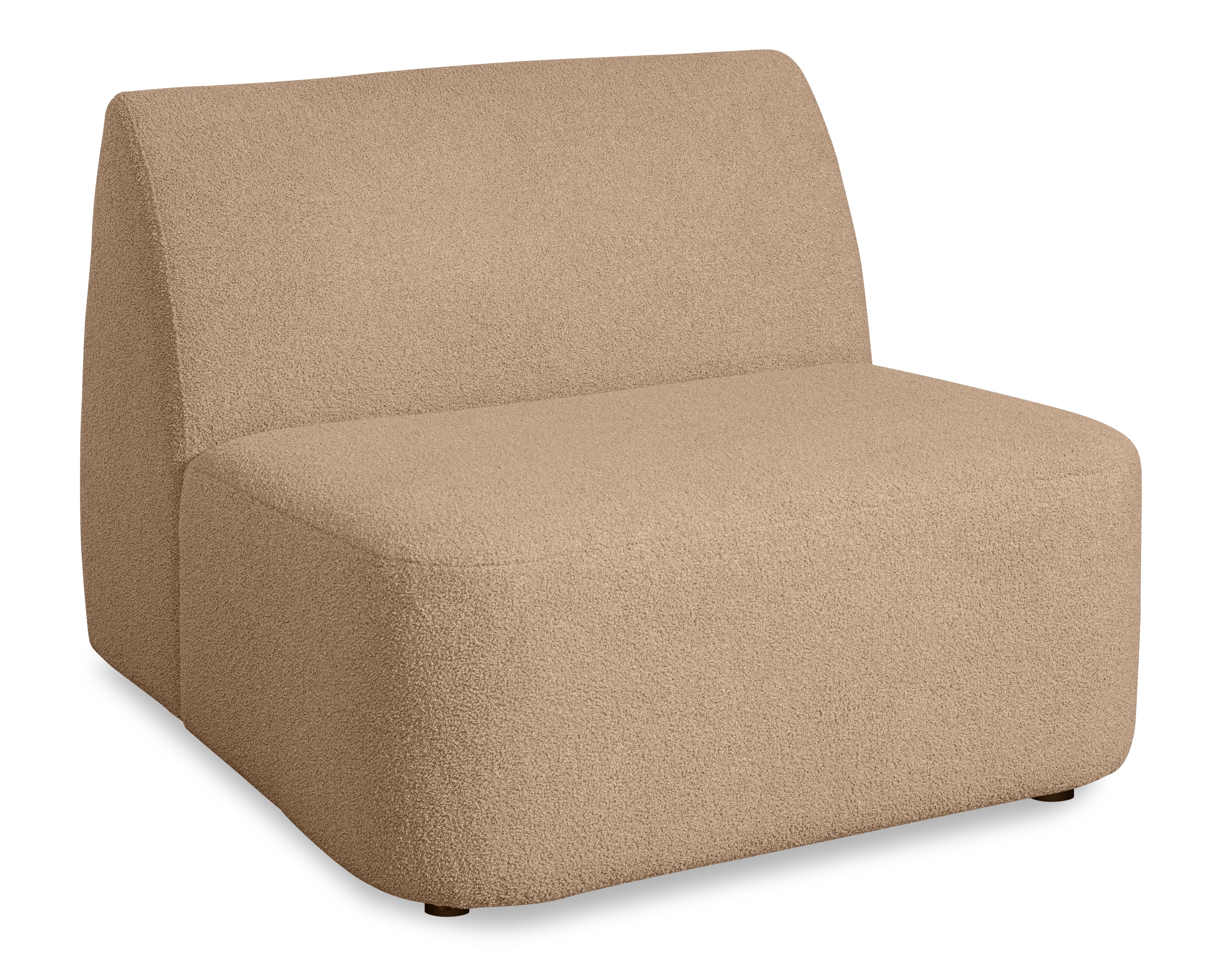 Ecksofa ROUND - skandinavisches Sofa mirt Chaiselongue für 4 Personen