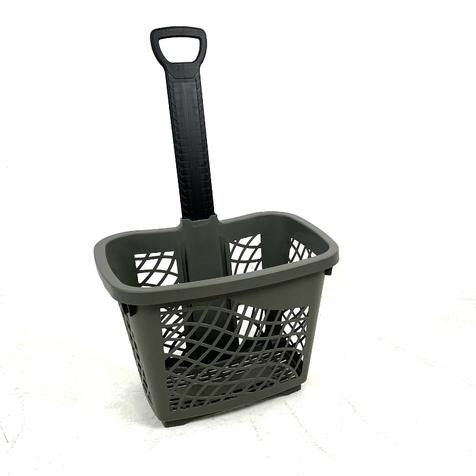 Wanzl GT40 | Einkaufstrolly, olivgrau | Neuwertig | Artikelnummer: EKW-EK-G-ROLL