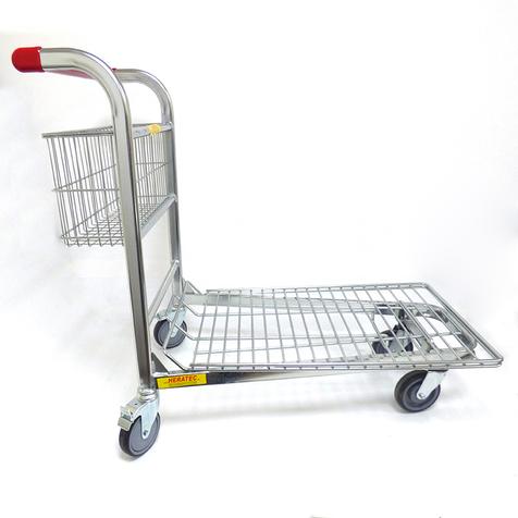 Plattenwagen  | Neuware | hintere Rollen mit Feststellbremse | Artikelnummer: EKW-BG-PW-N-FEST