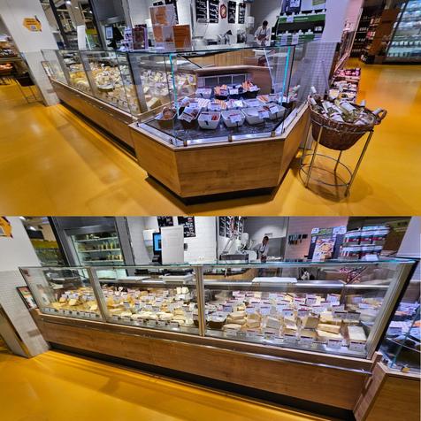 Käsetheke mit Ecke | Gebrauchtware | Artikelnummer: CL-TKK-375-187-ECK