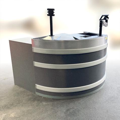 Expresskasse, linksläufig | Gebrauchtware | ca. 150 cm Breite | Artikelnummer: KT-G-STOREBEST-EXP-LI