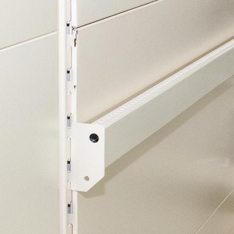 Tragschiene für Schwerlasthaken | Neuware | B 125 cm | RAL 9001 | Artikelnummer: SR-N-TSL125