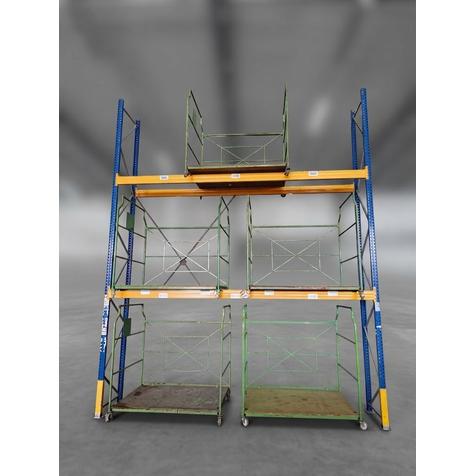 Palettenregal / Corlettenregal Jungheinrich | gebraucht | H 5,5 m | ab L 13,3 m | T 80 cm  | Artikelnummer: CR-BG-G-JH550-1330