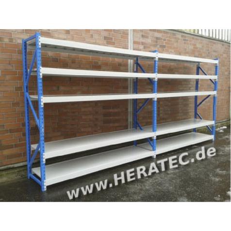 Anbaufeld Resinjo R600, Weitspannregal | H 220 cm | L 250 cm | T 60 cm | Neuware | Artikelnummer: WSR-BG-R6000-AF-L2