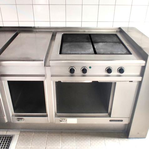 Gastroherd, Küppersbusch KCN 0003 | Gebrauchter 4-Platten-Elektroherd | Artikelnummer: GA-G-EHD-KUEP