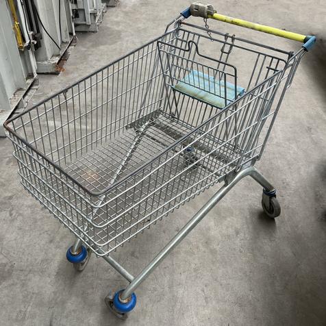 Wanzl EL155, blau | gebrauchter Einkaufswagen | 155 Liter | Artikelnummer: EKW-WZ-G-EL155 BLAU