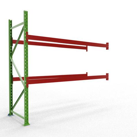 Palettenregal  Anbaufeld H 2,0 m, gebraucht wie neu | L 2,8 m | Feldlast 6.500 kg |  9 PP | Artikelnummer: PR-KT-BGAF-200280-2