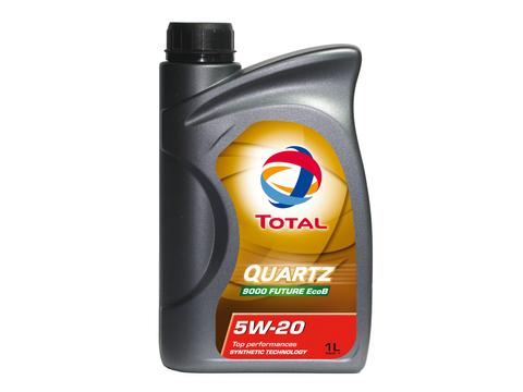 TOTAL QUARTZ 9000 FUT.ECOB 5W20 - 12x1L | Leistungsstarkes Motorenöl für PKW-Ottomotoren der neuesten Generation | Artikelnummer: 195026