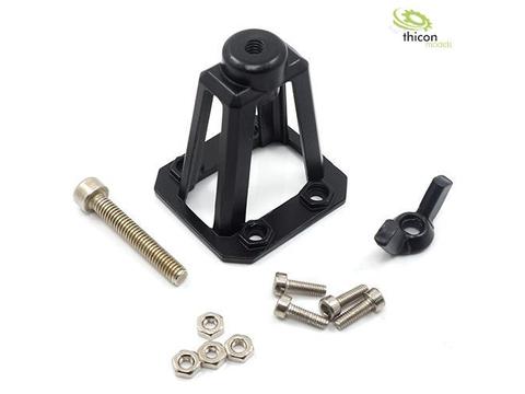 1:10 Reserverad-Halter Alu schwarz | Artikelnummer: 4260432972245
