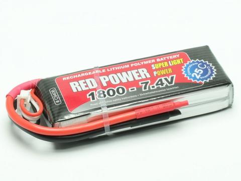 LiPo Akku RED POWER SLP 1800 - 7,4V | Artikelnummer: C9406