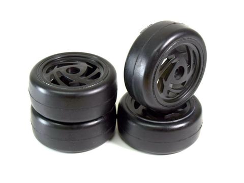 Räderset Onroad "Ronin" Slick schwarz 1:10 (4) | Artikelnummer: 2510017