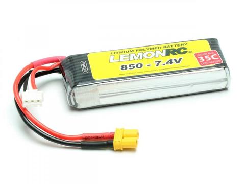 LiPo Akku LEMONRC 850 - 7.4V (35C) | Artikelnummer: C9454