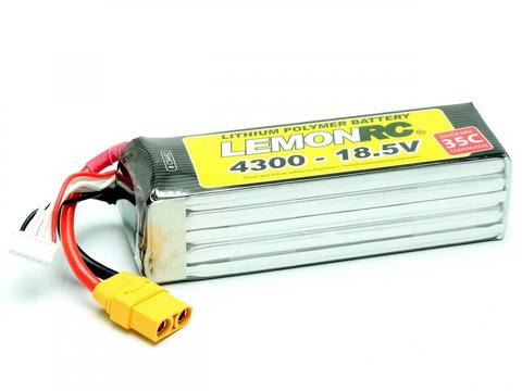 LiPo Akku LEMONRC 4300 - 18,5V (35C) | Artikelnummer: C9482
