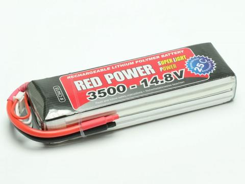 LiPo Akku RED POWER SLP 3500 - 14,8V | Artikelnummer: C9418