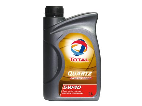 TOTAL QUARTZ 9000 ENERGY 5W40 - 12x1L | Hochleistungsmotorenöl für Otto- und Dieselmotoren in PKW | Artikelnummer: 166245