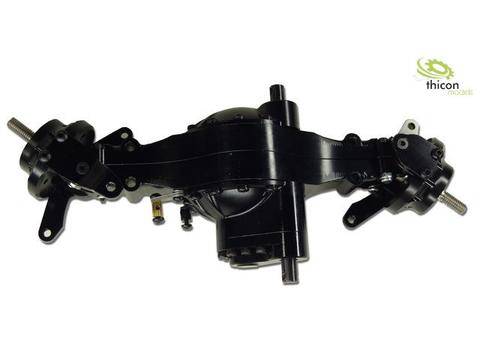1:14 Differenzialachse vorne sperrbar mit Durchtrieb Alu | Artikelnummer: 4260432970975