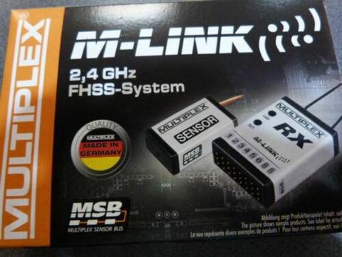 Multiplex Empfänger RX-9-DR compact M-LINK 2,4 GHz | Artikelnummer: 55812