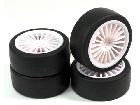 Räderset Onroad "20-Speichen / Slick" weiß 1:10 (4) | Artikelnummer: 2510002