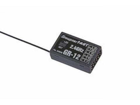 Graupner Empfänger GR-12 HoTT 2.4 GHz 6 Kanal | Artikelnummer: 33506