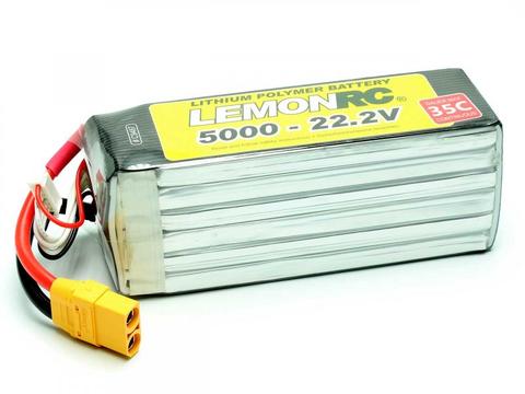LiPo Akku LEMONRC 5000 - 22,2V (35C) | Artikelnummer:  C9487