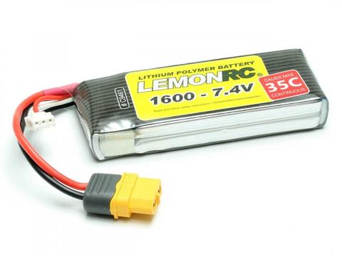 LiPo Akku LEMONRC 1600 - 7.4V (35C) | Artikelnummer: C9461