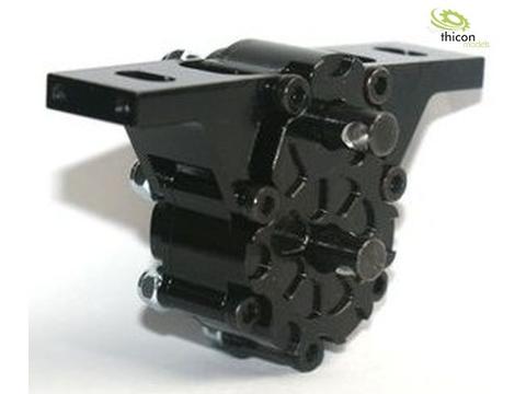 1:14 Verteilergetriebe 2:1 hoch Alu schwarz | Artikelnummer: 4260432971477