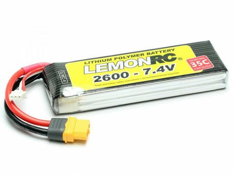 LiPo Akku LEMONRC 2600 - 7.4V (35C) | Artikelnummer: C9470