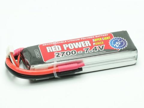 LiPo Akku RED POWER SLP 2700 - 7,4V | Artikelnummer: C9411