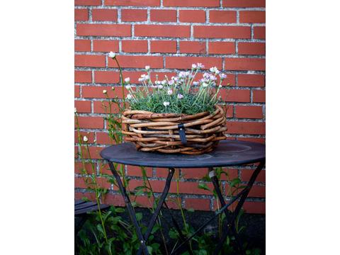 A2 Living Rattan Pflanzkorb – Natürliche Eleganz für dein Zuhause Mini Ø 23 cm | Artikelnummer: 3738-2363-6033