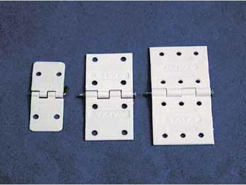 Nylon-Stiftscharniere 26x11 mm | Artikelnummer: 0129