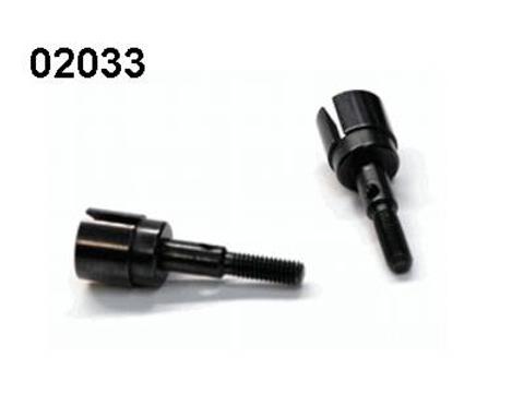 02033 Radachse 2 Stück | Artikelnummer: 004-02033