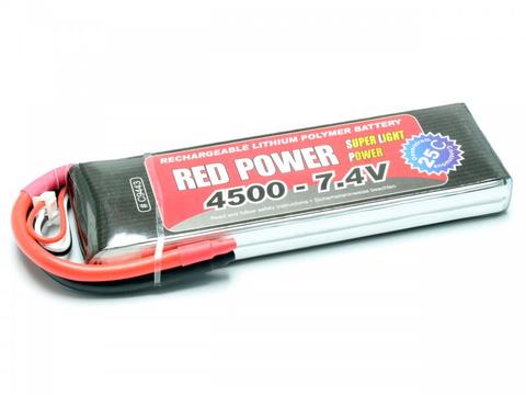 LiPo Akku RED POWER SLP 4500 - 7,4V | Artikelnummer: C9443