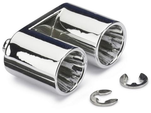 Auspuffset "TwinTop" für Karo chrom | Artikelnummer: 4250650906450