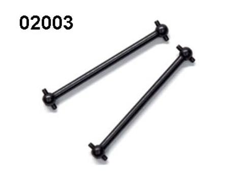 02003 Antriebswelle vorne / mitte, 61mm | Artikelnummer: 004-02003