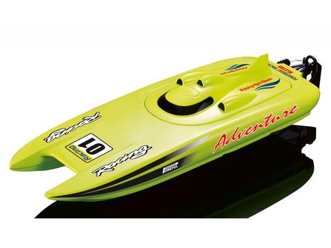 Rennkatamaran Adventure grün 2,4 GHz 30km/h | Artikelnummer: 26074