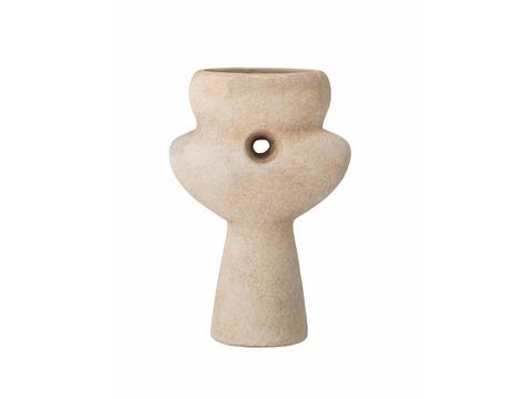 Deko-Vase Ngoie  , Natur, Terrakotta L11,5x H17 cm  | Artikelnummer: 7006-3185-0132
