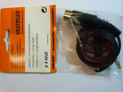 Multiplex Sender-Ladekabel (Diodenstecker) | Artikelnummer: 86020
