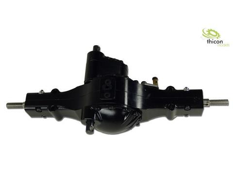 1:14 Differenzialachse hinten sperrbar mit Durchtrieb Alu | Artikelnummer: 4260432970951