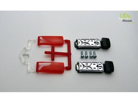1:16/ 1:14 Rückleuchten 6-Kammer LC8 ohne LED | Artikelnummer: 4260432971446