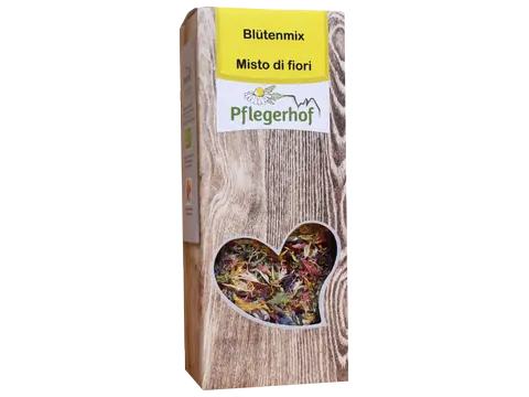 Blütenmix Bio vom Pflegerhof – Bunte Blütenvielfalt für besondere Genussmomente | Artikelnummer: 2358-0312-0620