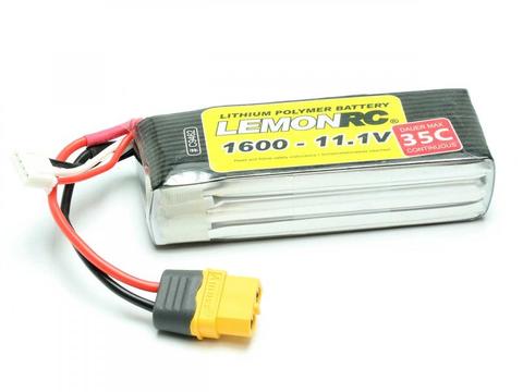 LiPo Akku LEMONRC 1600 - 11.1V (35C) | Artikelnummer: C9462