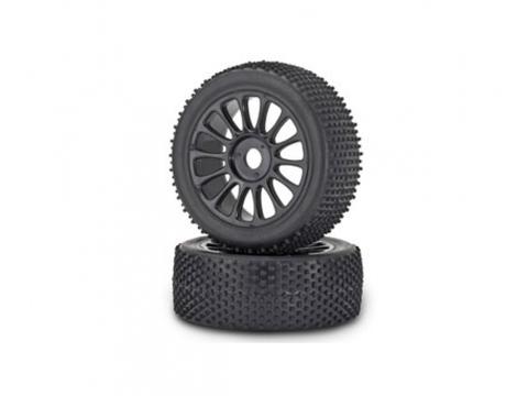 1:8 Reif.-/Felgen-Set Buggy schw. 2 St. | Artikelnummer: 500900075