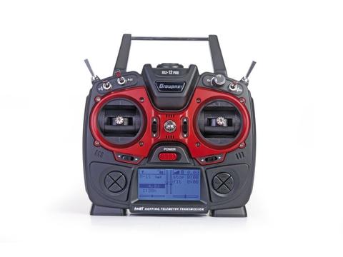 Graupner mz-12 PRO Sender - HoTT 2.4GHz Fernsteuerung 12 Kanal  | Artikelnummer: S1002.PRO.77 