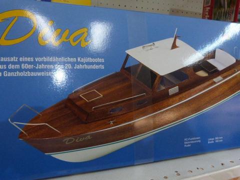 Diva Kajütboot Holz - Bausatz Krick | Artikelnummer: 309300