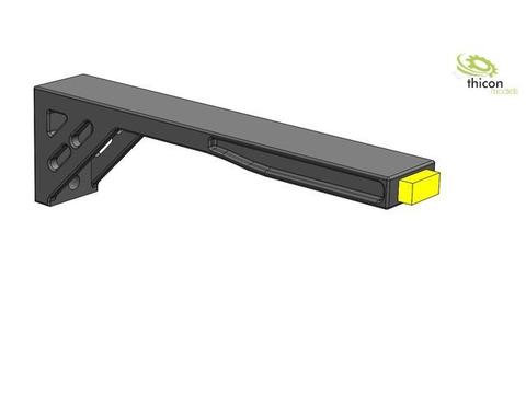 1:14/1:16 Begrenzungsleuchten LED gelb mit Halter 2Stück | Artikelnummer: 4260432971866
