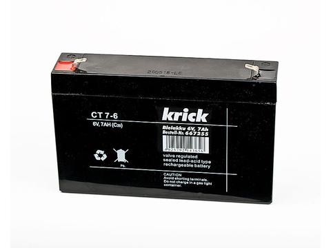 Bleiakku 6V / 7Ah | Artikelnummer: 667255